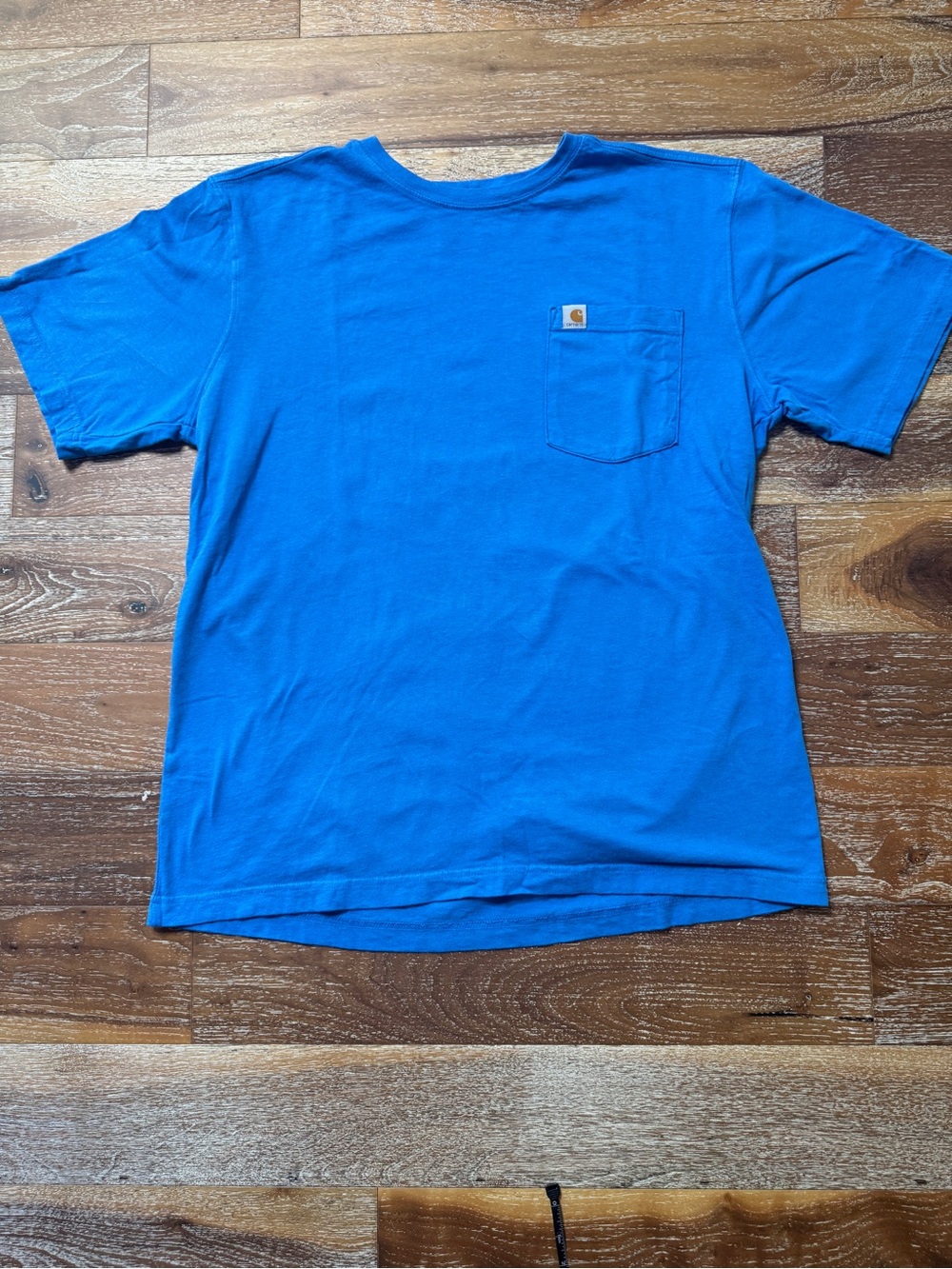 Carhartt Relaxed Fit Cotton Tee Shirt T-Shirt / Royal Blue / Men’s Large